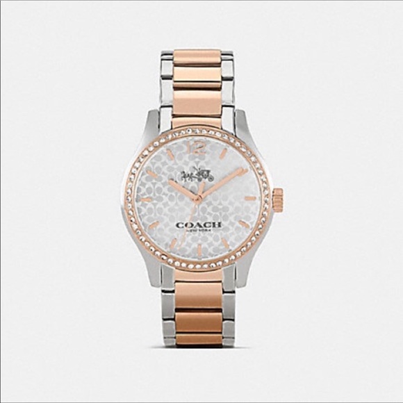 Coach 14502660 W6183 Maddy Two tone lady Watch - Picture 2 of 9